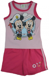 Compleu 2 piese de vara pentru fete Disney DISM-JVSET41153a 86 cm Roz 