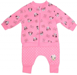 Compleu 2 piese hanorac si pantaloni pentru fete E Plus M EPM5432-86 Roz 