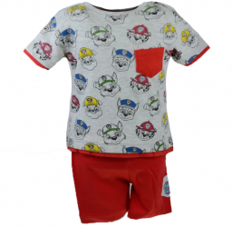 Compleu 2 piese pentru baieti M Plus M Paw Patrol 182301-68 Rosu 