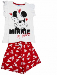 Compleu 2 piese pentru fete E Plus M Minnie Mouse 053027A-104 Alb 