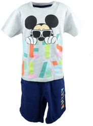 Compleu 2 piese vara baieti E Plus M Mickey Mouse DIS MFB 52 12 DIS MFB 52 12 7555-128-cm Multicolor 