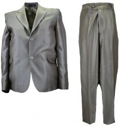 Costum elegant 2 piese pentru baieti LA Kids 08-CC-134-140cm Gri 