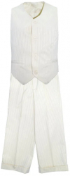Costum elegant din 2 piese pentru baieti Jankes 020323-C Crem 