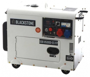 Generator Diesel Blackstone SGB-8500 Full Power putere 6.3 kW Trifazat AVR Pornire electrica 