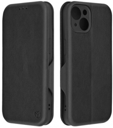 Husa Compatibila cu Apple iPhone 14 Techsuit Safe Wallet Plus Negru 