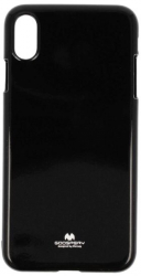 Husa Compatibila cu Apple iPhone XR - Mercury TPU Jelly Case Negru 