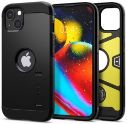 Husa Compatibila cu iPhone 13 - Spigen Tough Armor Negru 