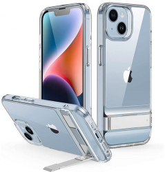 Husa Compatibila cu iPhone 14 / iPhone 13 - ESR Air Shield Boost Kickstand Transparent 