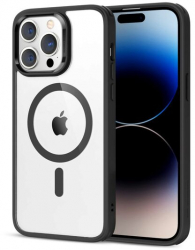 Husa Compatibila cu iPhone 14 Pro - ESR Classic Hybrid HaloLock Clear Negru 