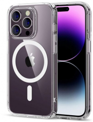 Husa Compatibila cu iPhone 14 Pro - ESR Classic Hybrid HaloLock Transparent 