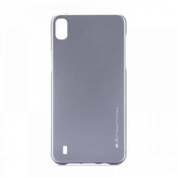 Husa Compatibila cu Samsung Galaxy A10 - Goospery TPU i-Jelly Metal Case Gray 