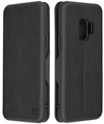 Husa Compatibila cu Samsung Galaxy S9 Techsuit Safe Wallet Plus Negru