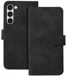 Husa Flip Compatibila cu Samsung Galaxy S23 Forcell Tender Negru 