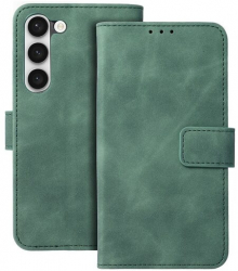 Husa Flip Compatibila cu Samsung Galaxy S23 Plus Forcell Tender Verde 
