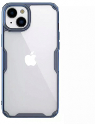 Husa pentru iPhone 15 - Nillkin Nature TPU PRO MagSafe Case - Blue 