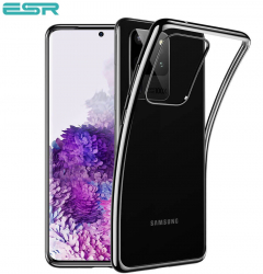 Husa slim ESR Essential Crown Clear Thin Case pentru Galaxy S20 Ultra Black 