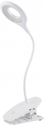 Lampa LED Flexibila cu Cleste MRG M6531 Reincarcabila Touch Alb Rece 