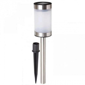Lampa solara metal/plastic Home MX 819/1 Led x 2 alb si multicolor 