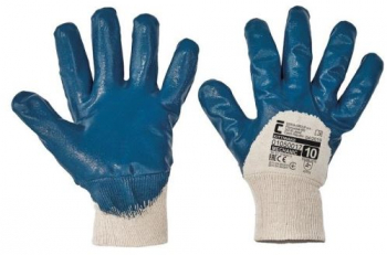 Manusi de lucru Cerva Kittiwake 11 bumbac cu protectie nitril marimea XL 