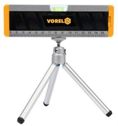 Mini nivela cu laser si trepied Vorel 17560 maxim 10 m 2 bule 