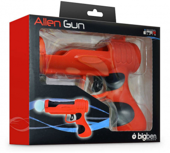 Pistol BigBen Alien Gun PS Move PS3 PS4 rosu