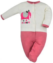 Salopeta pentru fete Koala Play Time 3815R-68-cm Roz 