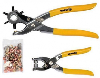 Set 2 clesti pentru perforat si capsat Vorel 43603 inclus capse 