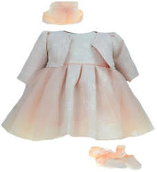 Set 4 piese pentru fete Mini Junior 02-ROC-3-6-luni-62-cm Roz 