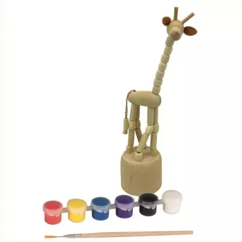 Set de pictat girafa din lemn Egmont Toys 