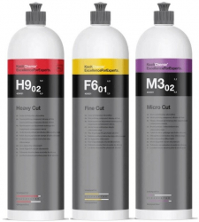Set de polisat auto Koch Chemie 3 paste 250ml H9F6M3 