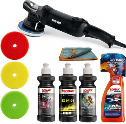 Set masina polish Rupes LHR21ES paste polish Sonax Ultimate Cut SW-20959 