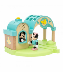 Statie de tren Mickey Mouse Brio 