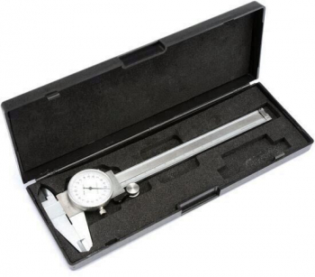 Subler cu cadran Vorel 15220 inox 150 mm precizie 0.02 mm