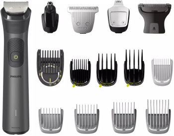 Aparat de tuns multifunctional 15 in 1 PHILIPS Multigroom Series 7000 MG7950/15 acumulator autonomie 120 min Negru