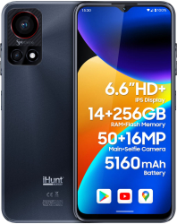Telefon mobil iHunt S24 Xtreme Dual SIM 6GB 256GB Space Black 