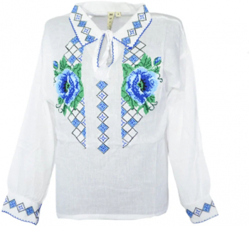 Bluza tip ie pentru baieti Mini Junior MRI-11-86-92 Alb 