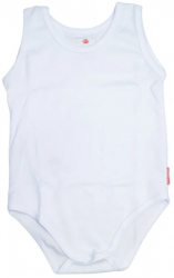 Body tip maiou pentru copii Marcinkowski BBDMA-01 Alb