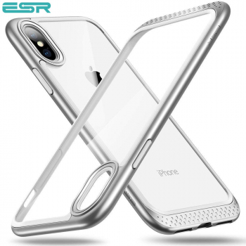 Carcasa ESR Bumper Hoop iPhone X Silver 