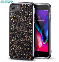 Carcasa ESR Glitter iPhone 8 / 7 Black 