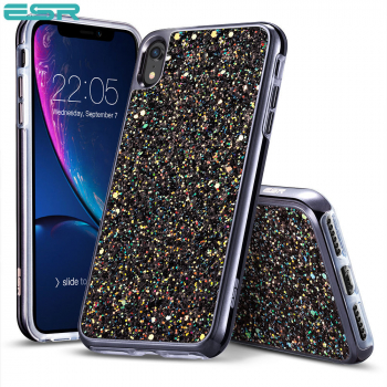 Carcasa ESR Glitter iPhone XR Black 