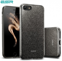 Carcasa ESR Makeup Glitter iPhone 8 / 7 Black 