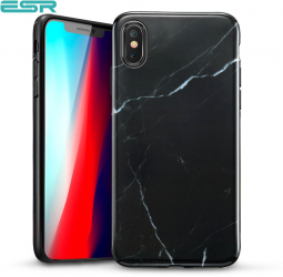 Carcasa ESR Marble iPhone XS Max Black 