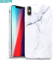 Carcasa ESR Marble iPhone XS Max White 