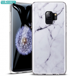 Carcasa ESR Marble Samsung Galaxy S9 White Sierra 