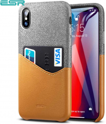 Carcasa ESR Metro iPhone XS Max Gray / Brown 