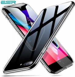 Carcasa ESR Mimic 9H Tempered Glass iPhone 8 Plus / 7 Plus Black 