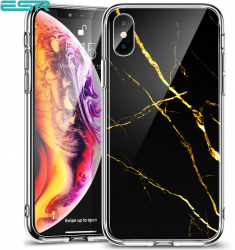 Carcasa ESR Mimic-Marble iPhone XS / X Black 