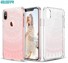 Carcasa ESR Totem iPhone X Pink Manjusaka 