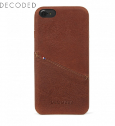 Carcasa piele Decoded capac spate pentru iPhone 8 / 7 / 6s / 6 maro 