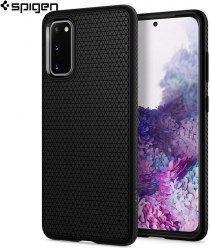 Carcasa Spigen Samsung Galaxy S20 Case Liquid Air Matte Black 